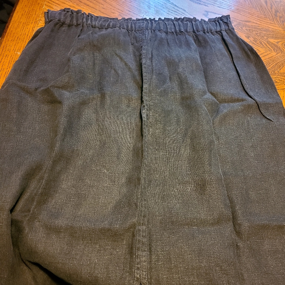 Flax by Jeanne Engelhart 100% linen skirt - Picture 6 of 7